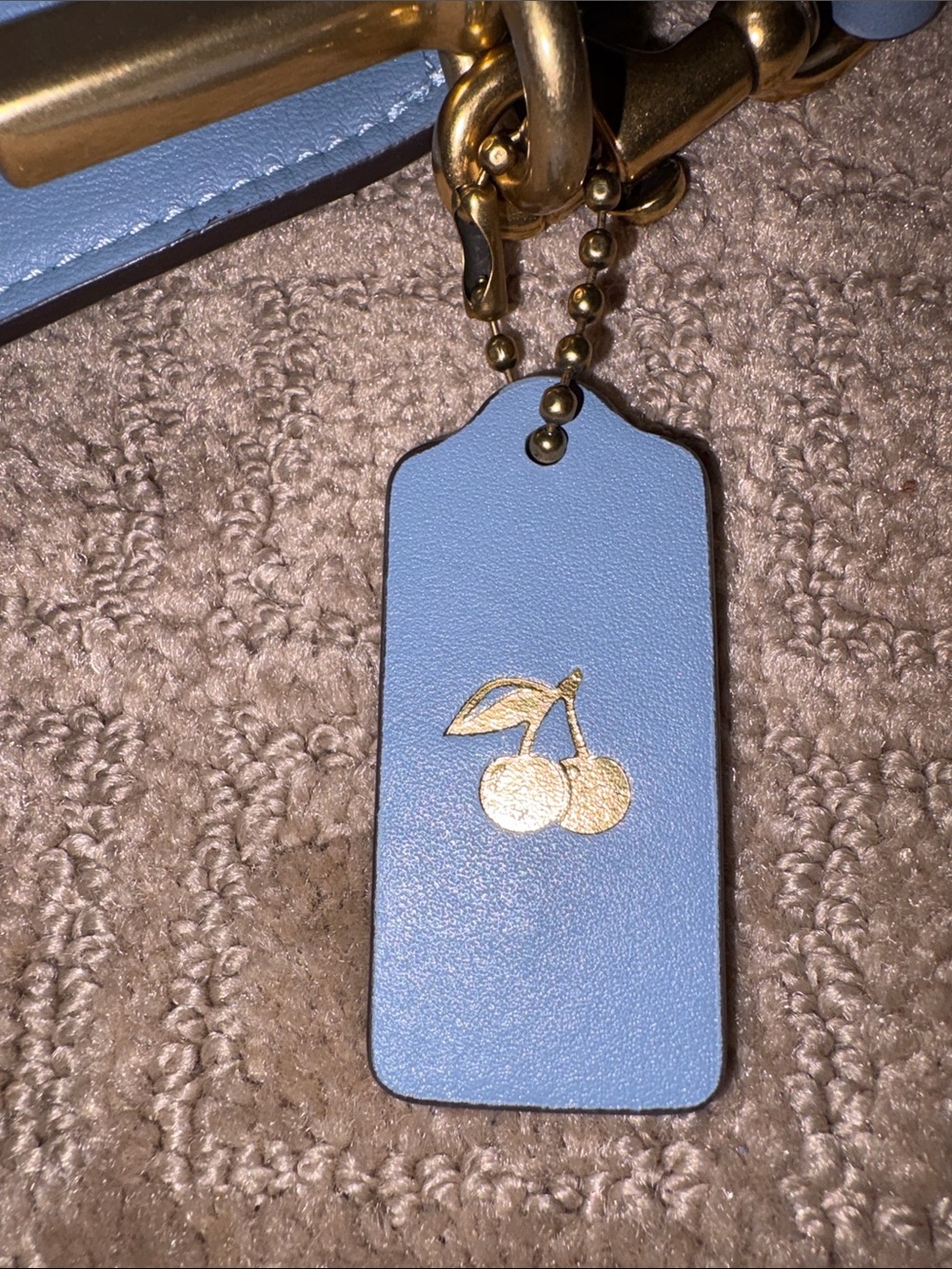 Coach Tabby Shoulder Bag in Bluebell with matching Coach Essential wallet - Picture 10 of 16